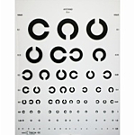 C ringenkaart (wit) 5 meter