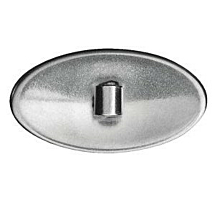 Titanium neuspads, schroefsysteem 13mm, 4 stuks