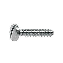 Gleufschroef zilver Ø 1,3 lengte 8,0 mm (100 stuks)