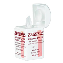 Alkotip alcoholtissues mini (155st)