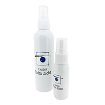 Brilspray kunststof (rond) gepersonaliseerd 125ml