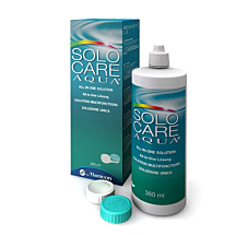 Solocare Aqua Lensvloeistof 360ml voor zachte lens