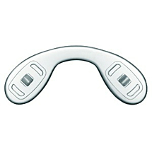 Siliconen zadelpads schroef halfhard, 3 stuks