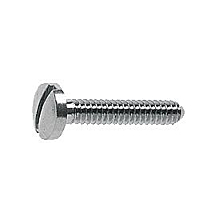 Gleufschroef zilver Ø 1,3 lengte 8,0 mm (100 stuks)