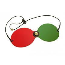 Rood-groen bril curved