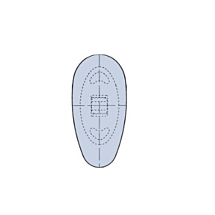 Siliconen neuspads 14.5 mm, druppel