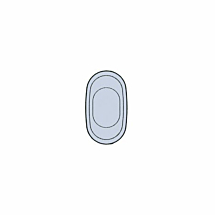 PVC Neuspads Extra Dun 11mm